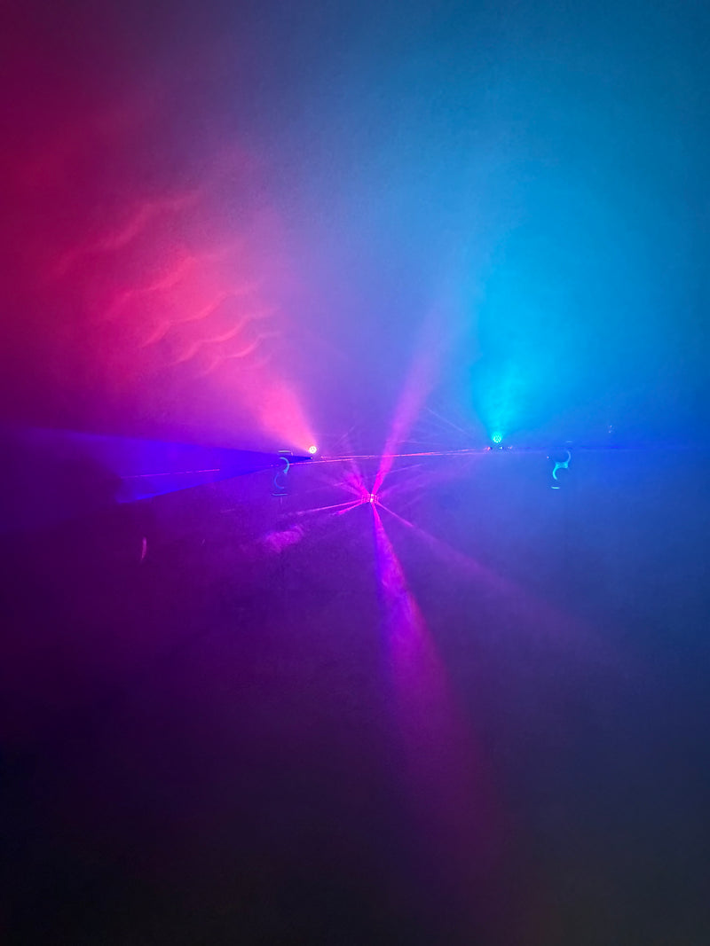 Lichtshow aufblasbare disco mieten